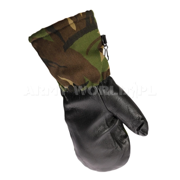 Rękawice Wojskowe Łapki Holenderskie Ocieplane DPM Oryginał Demobil BDB