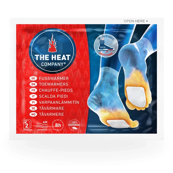 Zestaw Ogrzewacz Do Palców / Wkładki Ogrzewające The Heat Company Toe Warmer x 15