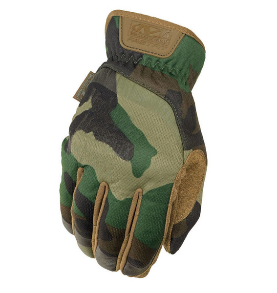 Rękawice Taktyczne Mechanix Wear FastFit Woodland (FFTAB-77)