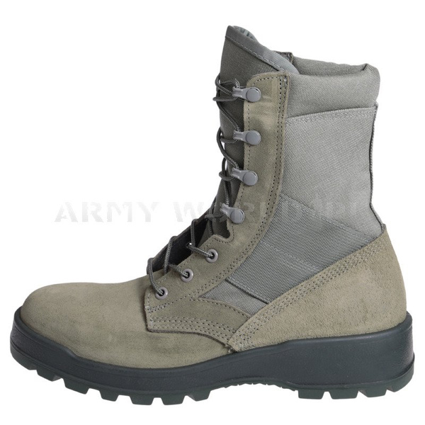 US Army Hot Weather Steel Toe Boot UPCW AF Thorogood Sage Original New