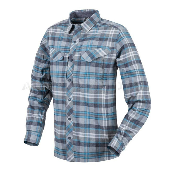 Tactical Shirt Defender Mk2 Pilgrim Long Sleeve Helikon-Tex Ginger Plaid (KO-DPG-SR-P2401)