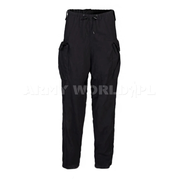Spodnie Wojskowe Arktis Czarne Oryginał Demobil DB