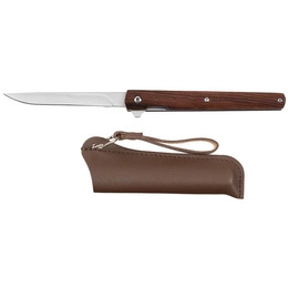 Nóż Składany "Slim" Z Drewnianą Rękojeścią Fox Outdoor (44653)