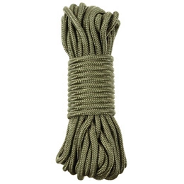 Paracord Rope 9 mm 15 Metres MFH Olive (27503C)