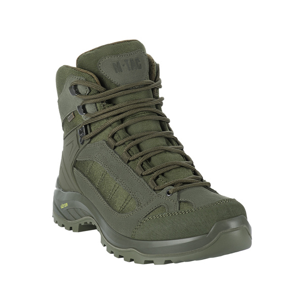 Buty Sneakersy Taktyczne Demisezonowe Pro Line Mid M-Tac Ranger Green