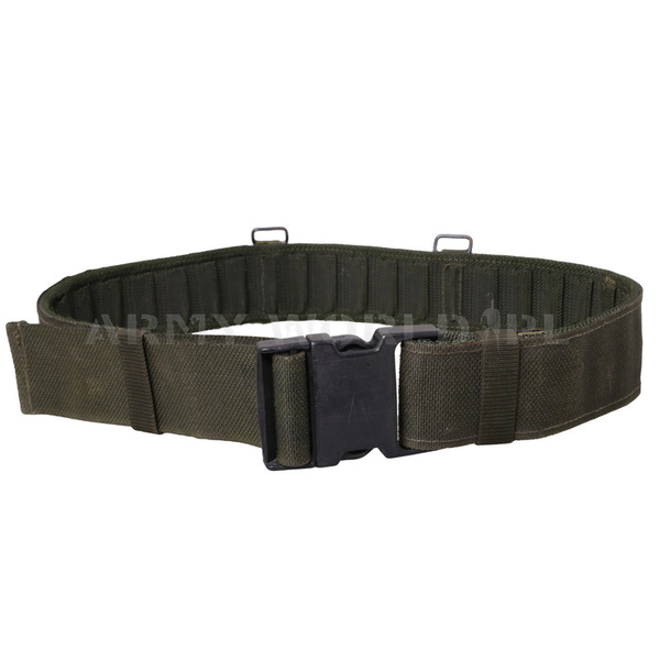 British Military Tactical Strap IRR Olive Original Used II Quality - Set Of 10 Pieces