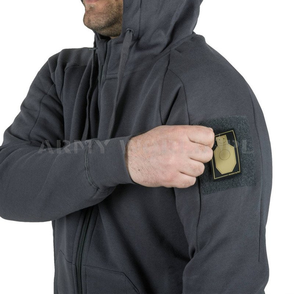 Bluza Urban Tactical Hoodie Lite (FullZip) Helikon-Tex Light Grey Melange (BL-ULF-CB-2G)