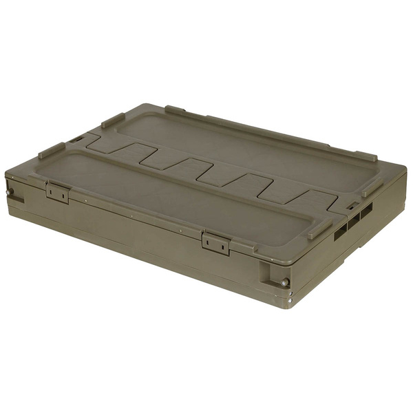 Skrzynka Turystyczna Plastikowa Składana 60L MFH Olive (27160C)