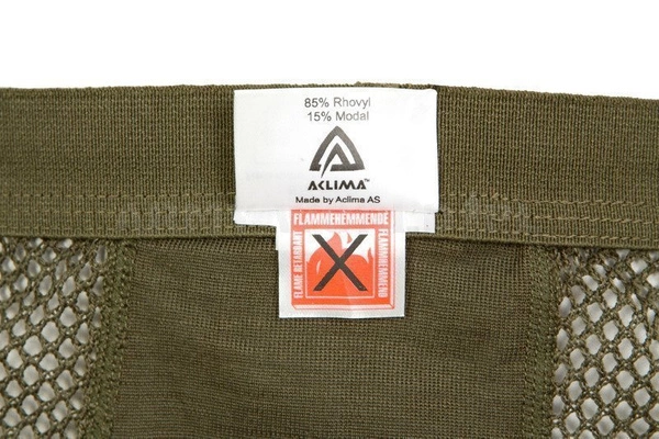 Military Mesh Drawers Fire Retardant Aclima Olive Original Used
