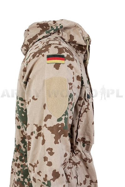 Kurtka Wojskowa Parka Desert Pustynna Tropentarn Bundeswehr Oryginał Demobil BDB