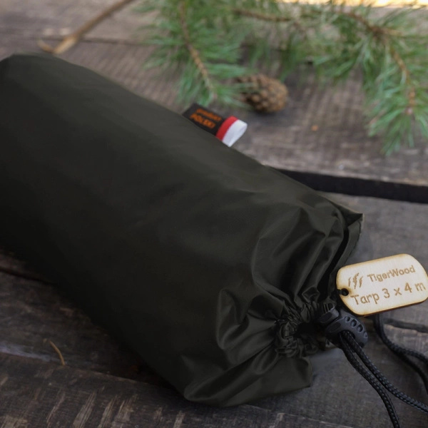 Termo Tarp 3x4 m T2 Poland TigerWood Dark Khaki/Czarny