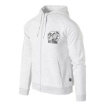 Bluza Z Kapturem Old School Hoodie Helikon-Tex Light Grey Melange (BL-ODS-CB-2G)