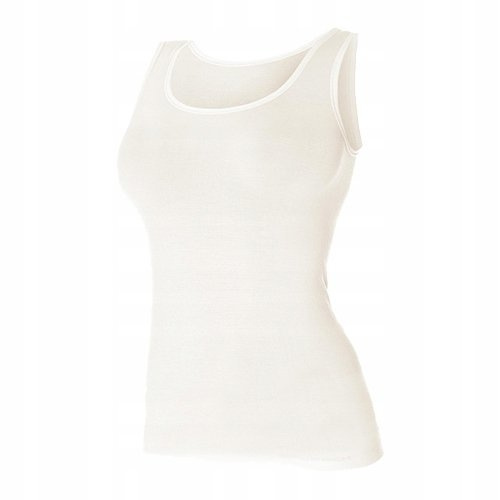 Women's Tank Top Comfort Wool Merino Brubeck Cream