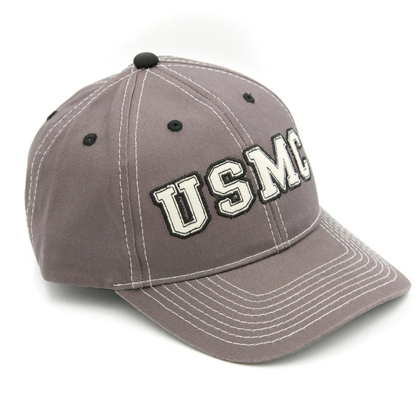 Czapka USMC STITCH Embroidered 7.62 Design Szara (BIC-733GRY)