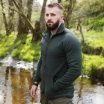 Military Dutch Woolen Fleece Jacket Original Demobil