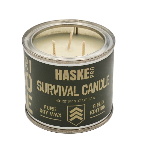 Świeca Wiatroodporna TriCore Survival Candle Sojowa Haske Pro 220g