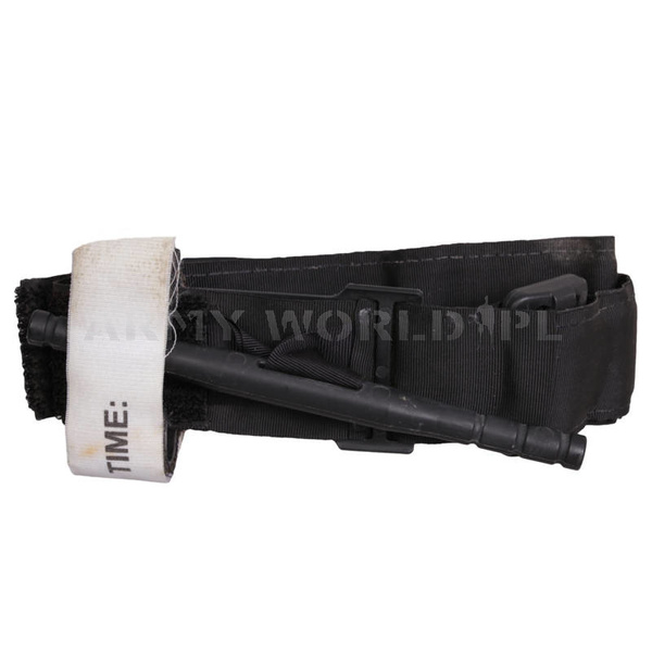 Opaska Zaciskowa/ Staza Taktyczna CAT Czarna Oryginał Demobil DST