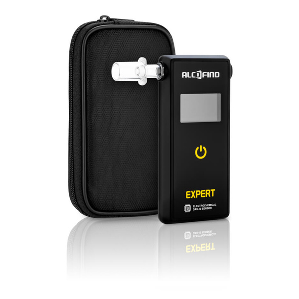 Alkomat Elektrochemiczny AlcoFind Expert Czarny