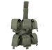 Thigh Panel 6x Grenade Pouch / 6x Frag Flash Grenade Drop Leg Dynamic Entry Eagle Industries Olive Original Used