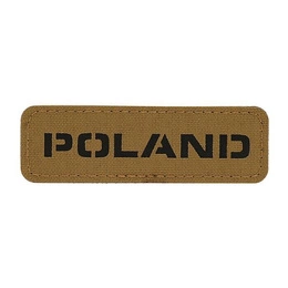 Naszywka Poland 25х80 Laser Cut M-Tac Coyote (51003105)