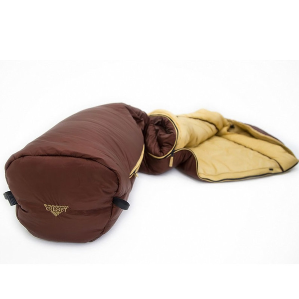 Sleeping Bag Carinthia G250 (-7,5°C / -25,7°C) Brown / Yellow