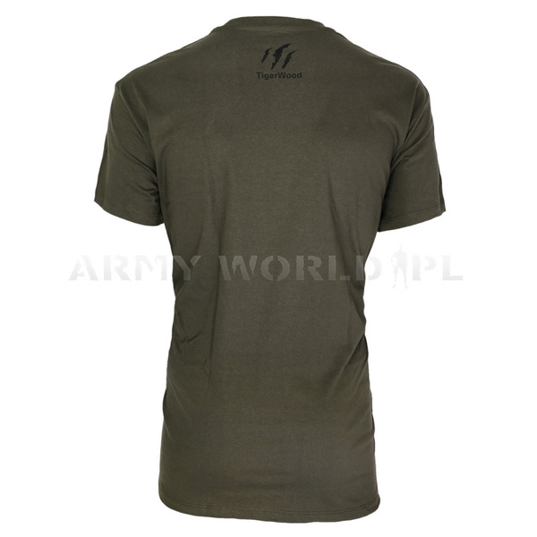 T-Shirt Military Preppers TigerWood Khaki