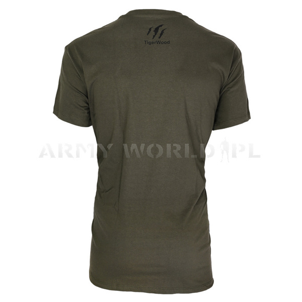 T-Shirt Military Preppers TigerWood Olive