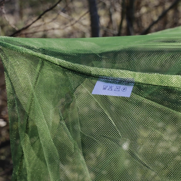 Moskitiera Nad Łóżko Wojskowa Holenderska Olive Oryginał Demobil BDB