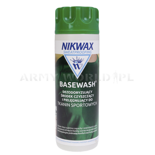 Płyn Do Prania Tkanin Sportowych BaseWash Nikwax 300 ml