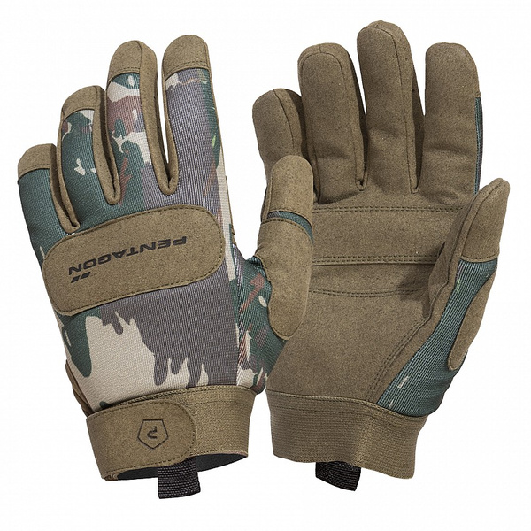 Rękawice Taktyczne Mechanic Gloves Pentagon GR. Camo (P20010)