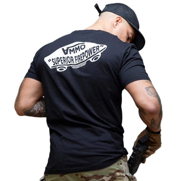 T-Shirt Ammo Brothers In Arms Czarny