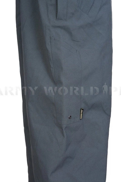 Komplet Roboczy Kurtka + Spodnie + Ocieplacze WAHLER Gore-Tex Szary Oryginał Demobil BDB