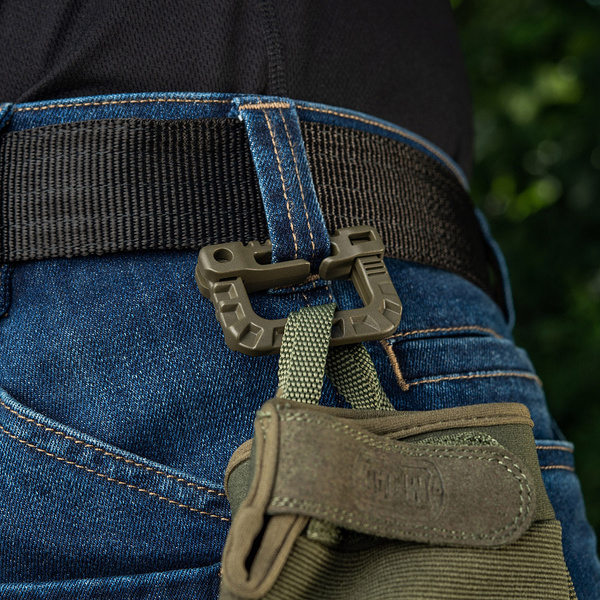 Karabinek Plastikowy M-Tac Olive (3158-OD)