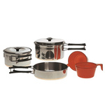 Stainless Steel Set of Tourist Dishes Mil-tec New (14647000)