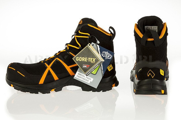 Buty Robocze Haix BLACK EAGLE Safety 40 Mid Gore-Tex Black / Orange (610017) Nowe II Gatunek