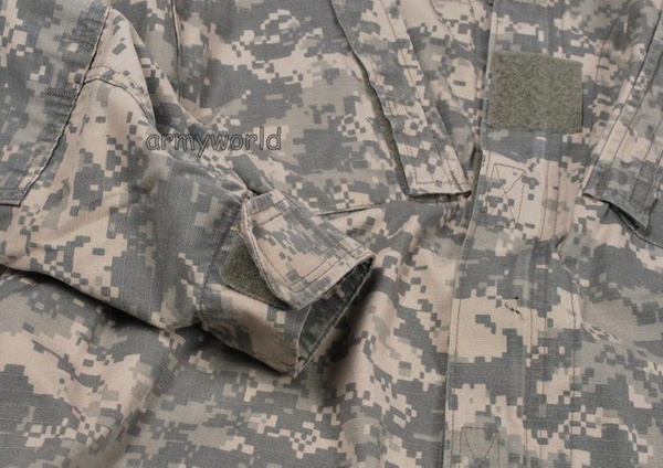 Military Shirt US Army ACU AT-DIGITAL Ripstop Original Demobil Very Good Condition