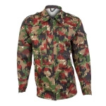 Military Swiss Shirt M83 Original Used - Set Of 10 Pieces