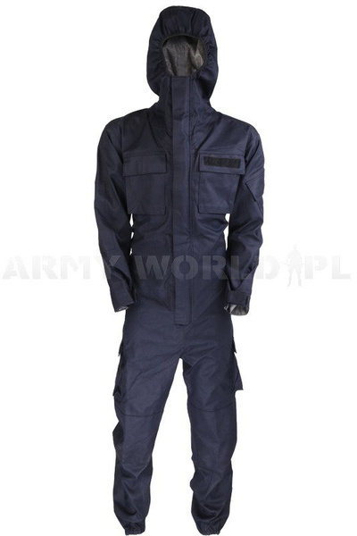 British Police Waterproof Coveralls Remploy Navy blue Original New
