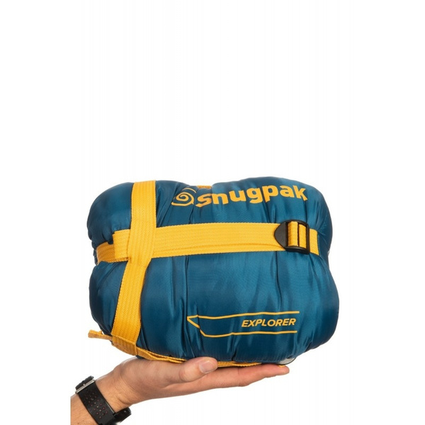 Kids' Sleeping Bag Snugpack Basecamp Explorer Blue 