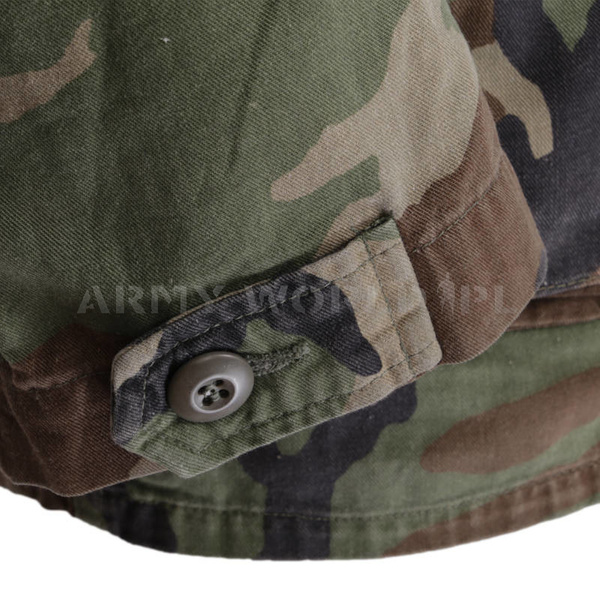 Bluza Wojskowa US ARMY Woodland Nyco Oryginał Demobil DB