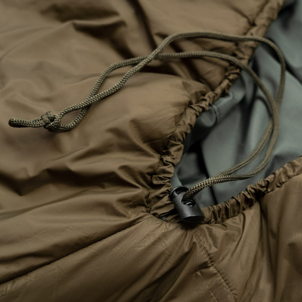 Śpiwór Typu Mumia Alpinus Survival 1300 Zielony