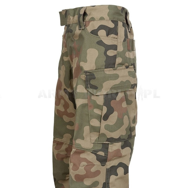 Spodnie Dziecięce Taktyczne Ripstop Junior PL Camo Wz.93 