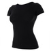 Women's T-shirt Comfort Wool Merino Brubeck Black