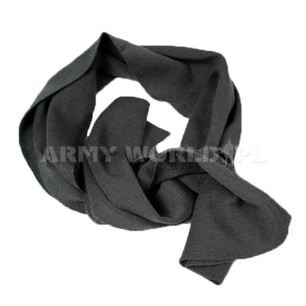 Military Dutch Woolen Grey Scarf Original Surplus New