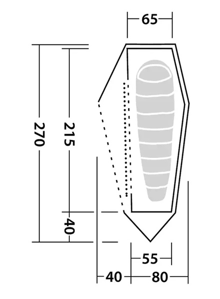 Namiot Arrow Head Jednoosobowy Robens