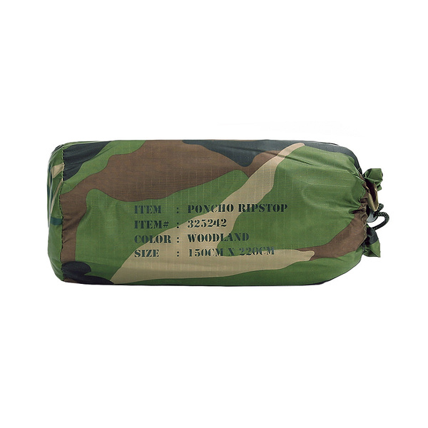 Peleryna Przeciwdeszczowa / Poncho Ripstop Fostex Garmonts Woodland (325242)