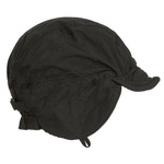 Military Ushanka Cap Waterproof HASSING Black Genuine Surplus Used