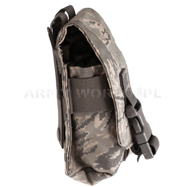 Us Army Pouch Digital Tiger Stripe Fastex Genuine Military Used