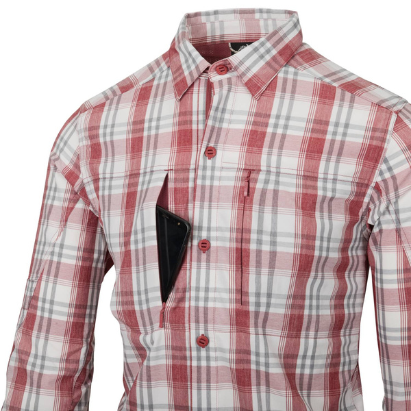 Tactical Shirt TRIP Long Sleeve Helikon-Tex Indigo Plaid (KO-TRI-NB-P8)