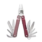 Multitool Leatherman® Rebar Heathered Cranberry + Futerał (833317)